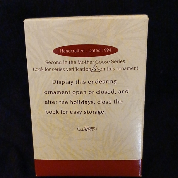 Hallmark Keepsake Ornament - Blue and White - Picture 3 of 4